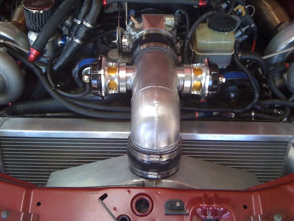 F.S OTR Style Intercooler and Radiator combo